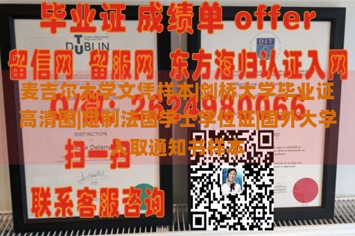 麦吉尔大学文凭样本|剑桥大学毕业证高清图|定制法国学士学位证|国外大学入取通知书样本